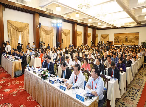 Toàn cảnh Diễn đàn Nguồn Nhân lực Du lịch Việt Nam năm 2019 do Trường Đại học Hoa Sen tổ chức (ảnh: HSU)