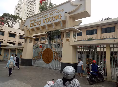 Trường trung học phổ thông Hùng Vương, quận 5, Thành phố Hồ Chí Minh (ảnh: P.L) Trường trung học phổ thông Hùng Vương, quận 5, Thành phố Hồ Chí Minh (ảnh: P.L)