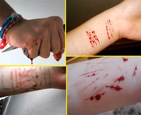 Và đây, những hình ảnh "ấn tượng" về 1 bộ phận giới trẻ. Những con người được ăn học đầy đủ, được bao bọc trong tình thương yêu và sự quan tâm của cha mẹ và xã hội, họ không quan tâm đên thế giới bên ngoài, đến những mảnh đời bất hạnh hay đến những người đang âm thầm làm đẹp cho cuộc sống ngoài kia. Lối sống hưởng thụ, buông thả khiến họ thấy cuộc đời tẻ nhạt, đáng chán, họ chán cả bản thân mình và làm những chuyện hết sức điên rồ: Tự hành xác.