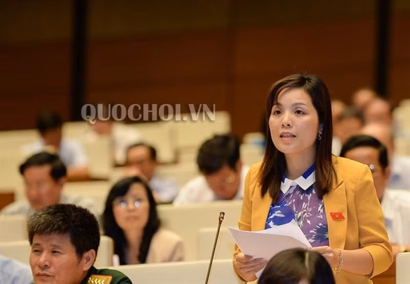 Đại biểu Triệu Thị Thu Phương. Ảnh: Quochoi.vn