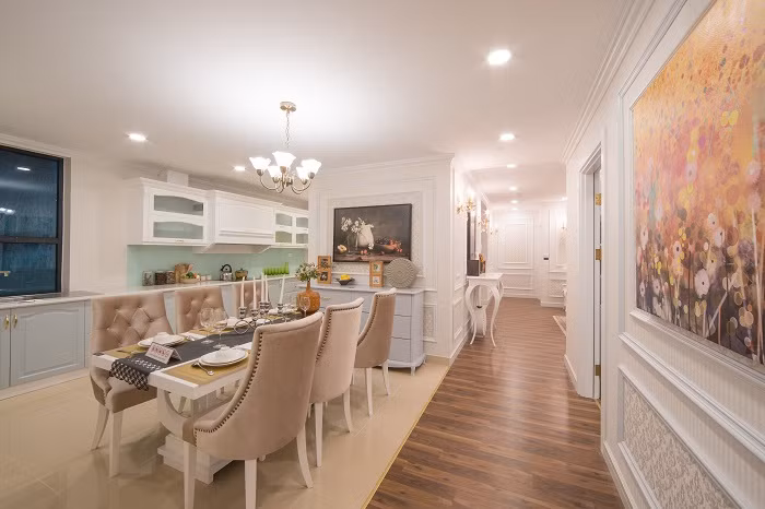 Thiết kế sang trọng và hiện đại của các căn hộ tại TNR Goldmark City nhận được sự hài lòng từ các khách hàng. Thiết kế sang trọng và hiện đại của các căn hộ tại TNR Goldmark City nhận được sự hài lòng từ các khách hàng.