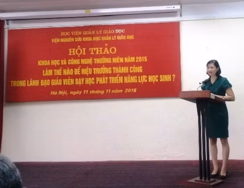 Tiến sĩ Ngô Thị Thùy Dương (Ảnh: tác giả cung cấp). Tiến sĩ Ngô Thị Thùy Dương (Ảnh: tác giả cung cấp).