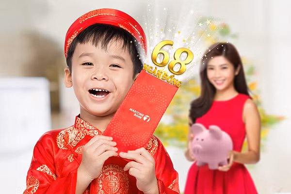Cùng Maritime Bank giúp bé lên kế hoạch tài chính để cả năm vui phát lộc.