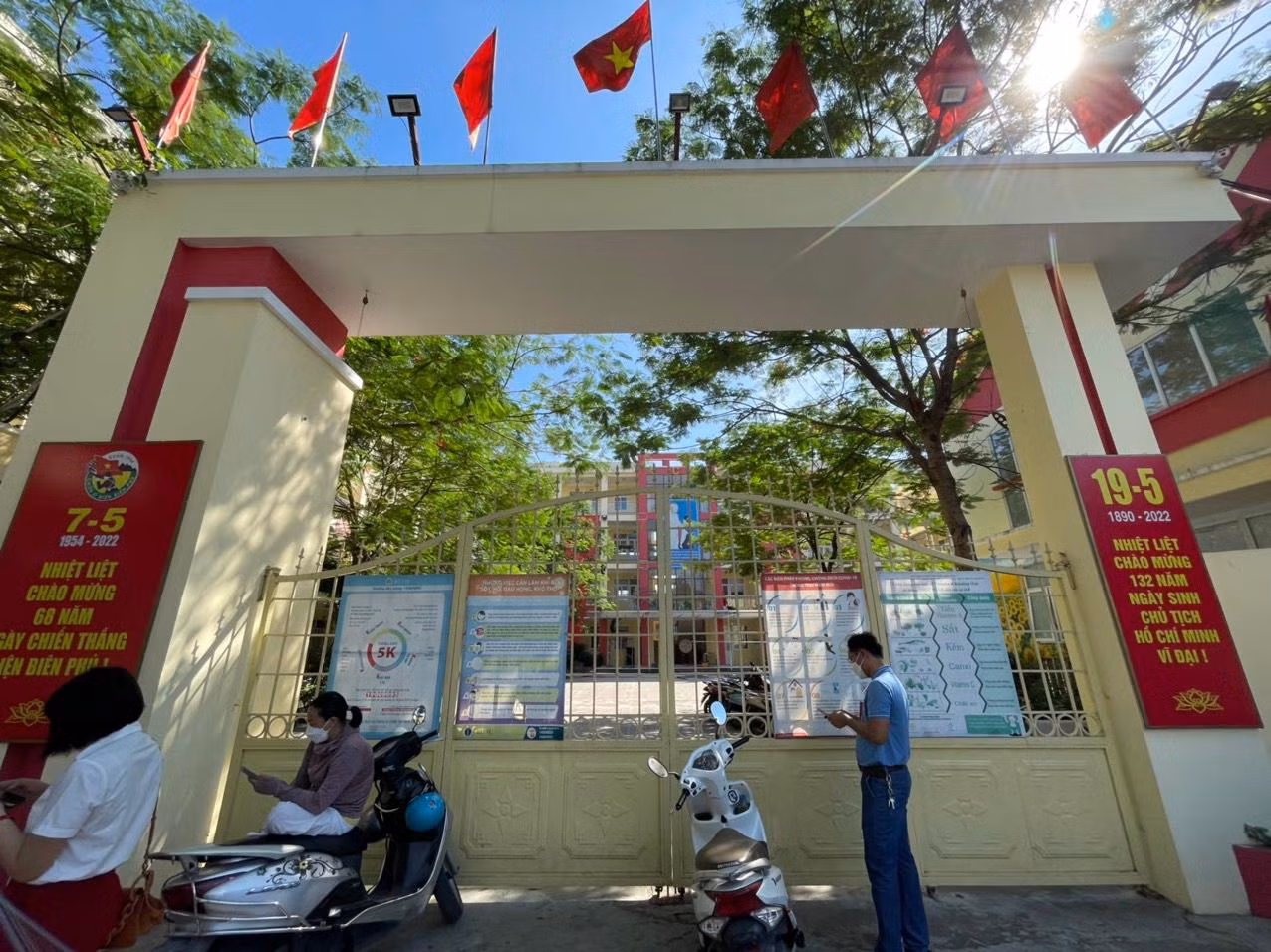 Trường tiểu học Hoàng Liệt (Ảnh: Mạnh Đoàn)