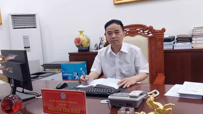 Ông Nguyễn Văn Đoạt - Giám đốc Sở Giáo dục và Đào tạo tỉnh Điện Biên. Ảnh: LC Ông Nguyễn Văn Đoạt - Giám đốc Sở Giáo dục và Đào tạo tỉnh Điện Biên. Ảnh: LC
