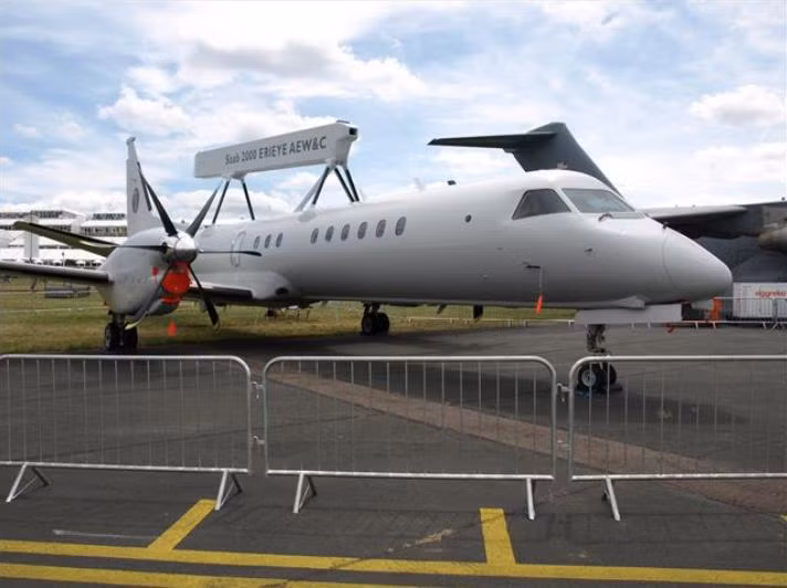 Máy bay cảnh báo sớm SAAB-2000 do Thụy Điển chế tạo