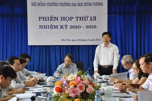Hôm nay (20/4), Hiệp hội tổ chức hội thảo về vấn đề Hội đồng trường (Ảnh: Đại học Hùng Vương)