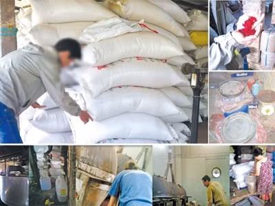 Cảnh chế biến hạt dưa pha phẩm màu công nghiệp và nhớt thải tại các cơ sở ở TPHCM và Tây Ninh. Ảnh: Lê Nguyễn. Cảnh chế biến hạt dưa pha phẩm màu công nghiệp và nhớt thải tại các cơ sở ở TPHCM và Tây Ninh. Ảnh: Lê Nguyễn.