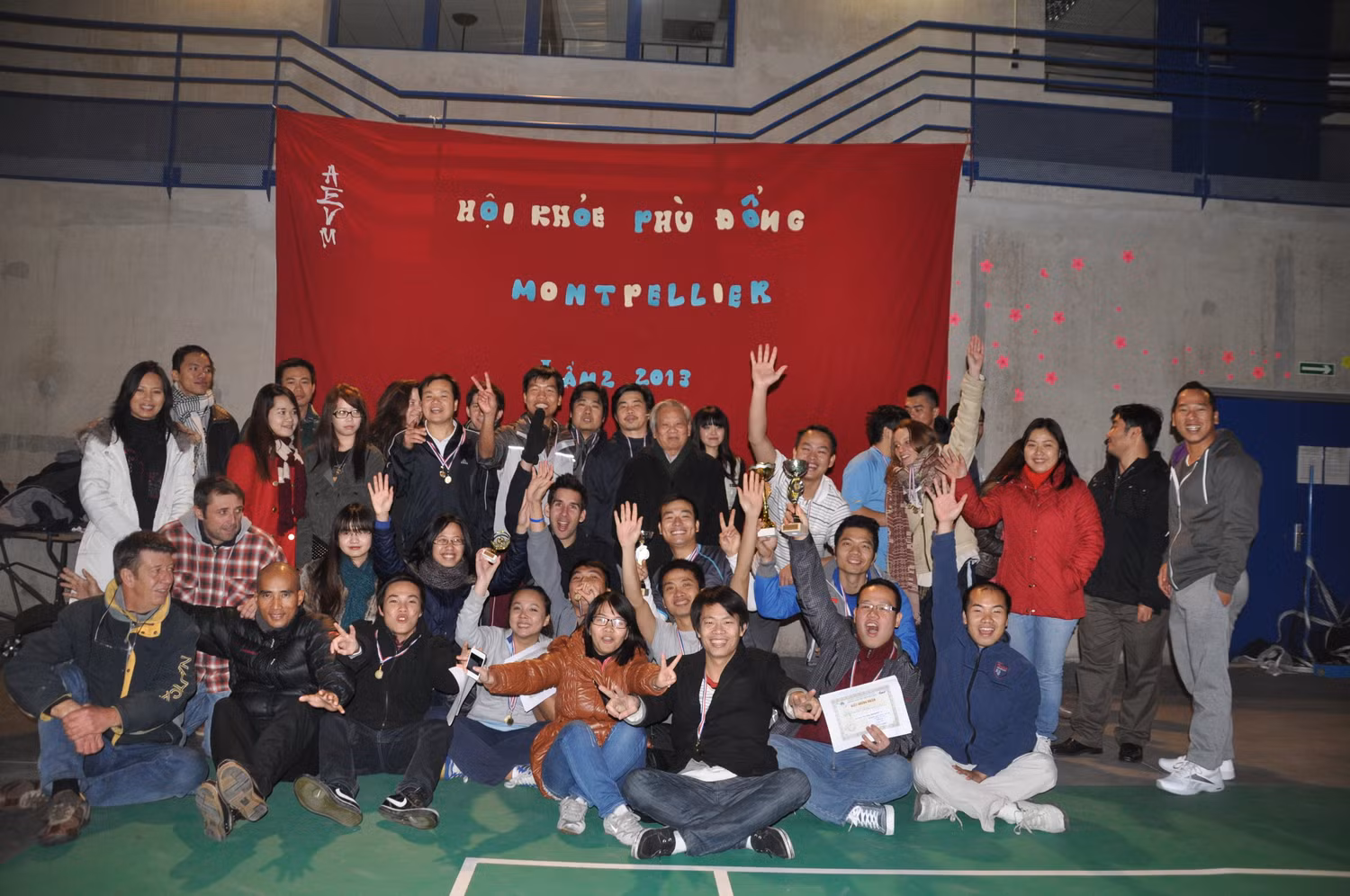 Hội khỏe Phù Đổng, do Chi hội sinh viên Montpellier tổ chức. Hội khỏe Phù Đổng, do Chi hội sinh viên Montpellier tổ chức.