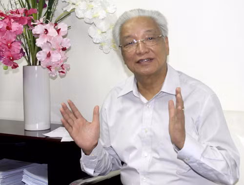 TS.Cao Sĩ Kiêm, nguyên Thống đốc Ngân hàng Nhà nước.