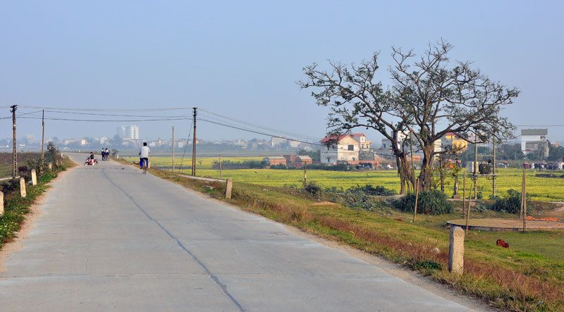 Bên những triền đê…. Bên những triền đê….