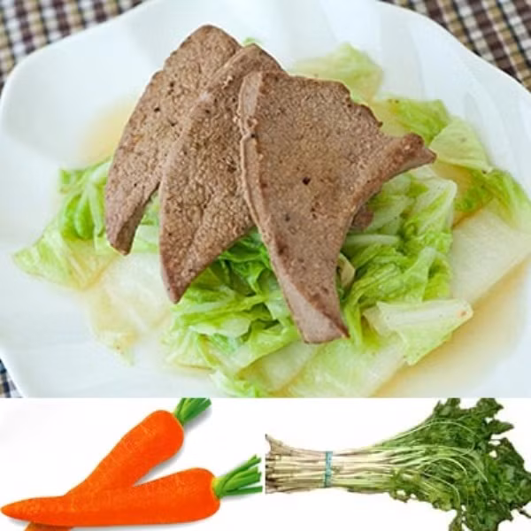 2. Không nấu gan động vật với cà rốt, rau cần: Không nên dùng các loại rau, củ, quả này sau khi ăn món gan động vật. Lý do là trong gan động vật, hàm lượng đồng, sắt và một số nguyên tố kim loại khác khá cao. Các ion kim loại rất dễ làm cho vitamin C có trong loại rau, củ, quả này bị ôxy hóa và mất hết công hiệu. Ngoài ra loại rau, củ, quả này chứa nhiều chất cellulose và acid oxalic ảnh hưởng tới sự hấp thụ sắt của cơ thể. 2. Không nấu gan động vật với cà rốt, rau cần: Không nên dùng các loại rau, củ, quả này sau khi ăn món gan động vật. Lý do là trong gan động vật, hàm lượng đồng, sắt và một số nguyên tố kim loại khác khá cao. Các ion kim loại rất dễ làm cho vitamin C có trong loại rau, củ, quả này bị ôxy hóa và mất hết công hiệu. Ngoài ra loại rau, củ, quả này chứa nhiều chất cellulose và acid oxalic ảnh hưởng tới sự hấp thụ sắt của cơ thể.
