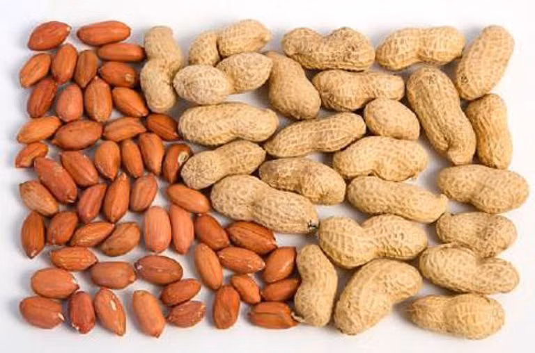 5. Lạc: Lạc đóng một vai trò quan trọng trong việc giảm mức độ cholesterol và thư giãn đi tiêu. Hàm lượng protein trong đậu phộng là cao như 30%, và giá trị dinh dưỡng của nó thậm chí có thể được so sánh với thực phẩm động vật khác như trứng, sữa, thịt nạc và khác như vậy. 5. Lạc: Lạc đóng một vai trò quan trọng trong việc giảm mức độ cholesterol và thư giãn đi tiêu. Hàm lượng protein trong đậu phộng là cao như 30%, và giá trị dinh dưỡng của nó thậm chí có thể được so sánh với thực phẩm động vật khác như trứng, sữa, thịt nạc và khác như vậy.