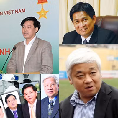 Điểm danh những 'sếp lớn' ngân hàng dính phải vòng lao lý