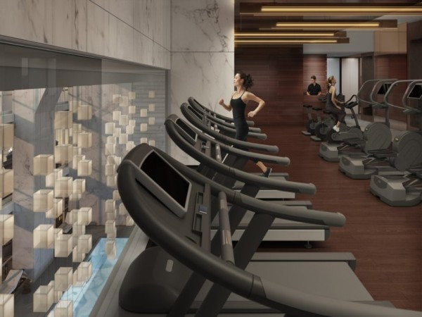Ngoài ra, One57 còn có một trung tâm thể dục thẩm mỹ và phòng tập yoga. Nếu thích, người dân ở đây cũng có thể sử dụng câu lạc bộ sức khỏe và khu spa sang trọng của khách sạn phía dưới.
