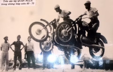 Sân tập Quần Ngựa xưa