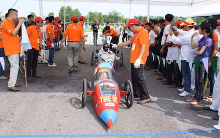 TME05 của Đại học Bách khoa Đà Nẵng trên vạch xuất phát.