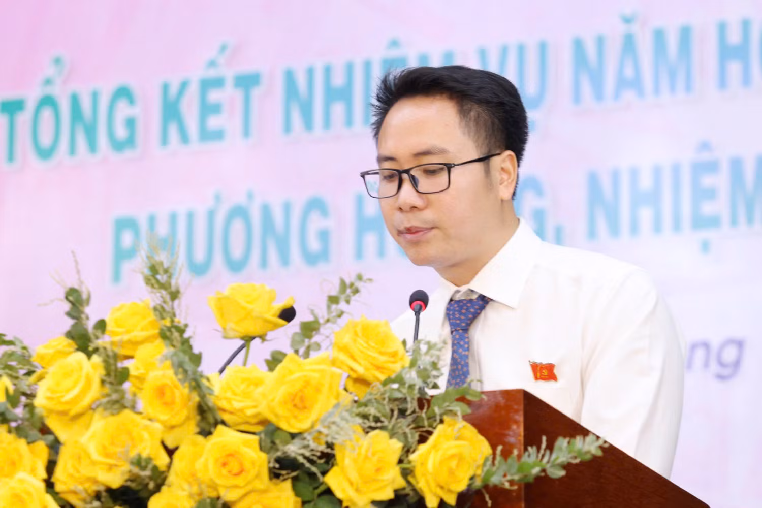 Thầy Đào Vĩnh Bộ - Phó Hiệu trưởng phụ trách Trường Trung học cơ sở Huỳnh Khương Ninh (Bà Rịa - Vũng Tàu). Ảnh: NVCC.