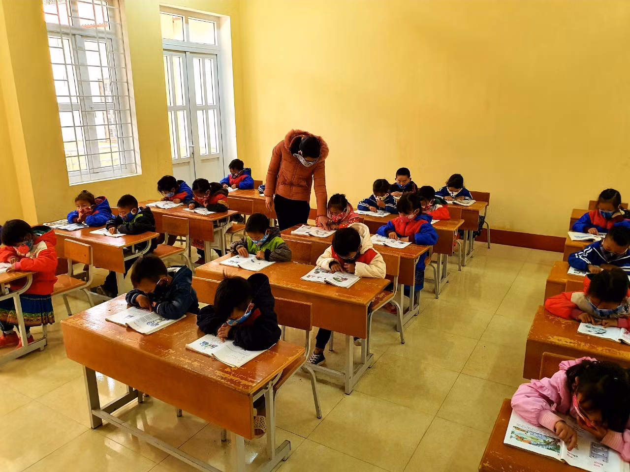 Nhà trường chủ động nhiều phương án phòng chống dịch bệnh virus corona (Ảnh:Duy Tiến)