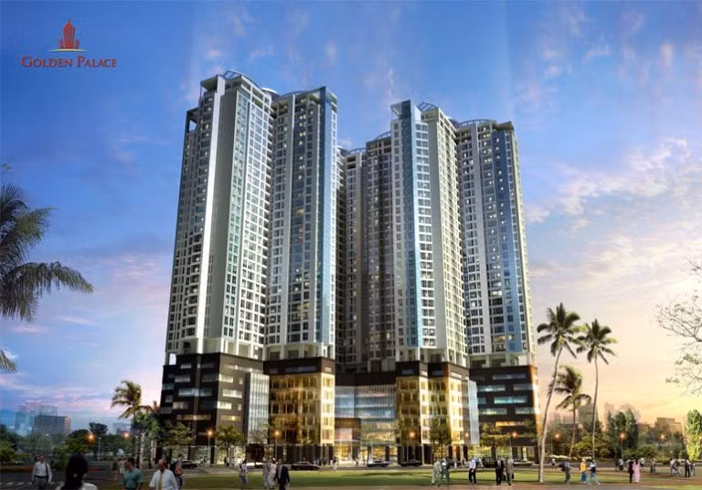 3. Chung cư Golden Palace: Công ty CP Đầu tư Mai Linh - chủ đầu tư chung cư Golden Palace vừa quyết định đưa ra gói hỗ trợ mới cho khách hàng. Theo đó, những khách hàng mua căn hộ tại dự án sẽ được lựa chọn gói nội thất với các mức giá khác nhau. Cụ thể, với mức giá bán 30-33 triệu đồng/m2 bao gồm thuế giá trị gia tăng, chủ đầu tư sẽ đưa ra gói nội thất đầy đủ theo hình thức chìa khóa trao tay. Căn hộ sẽ có đầy đủ các thiết bị nội thất như tủ lạnh, ti vi, tủ bếp, đèn trang trí, giường tủ, ghế sofa, rèm cửa, máy sấy bát... 3. Chung cư Golden Palace: Công ty CP Đầu tư Mai Linh - chủ đầu tư chung cư Golden Palace vừa quyết định đưa ra gói hỗ trợ mới cho khách hàng. Theo đó, những khách hàng mua căn hộ tại dự án sẽ được lựa chọn gói nội thất với các mức giá khác nhau. Cụ thể, với mức giá bán 30-33 triệu đồng/m2 bao gồm thuế giá trị gia tăng, chủ đầu tư sẽ đưa ra gói nội thất đầy đủ theo hình thức chìa khóa trao tay. Căn hộ sẽ có đầy đủ các thiết bị nội thất như tủ lạnh, ti vi, tủ bếp, đèn trang trí, giường tủ, ghế sofa, rèm cửa, máy sấy bát...