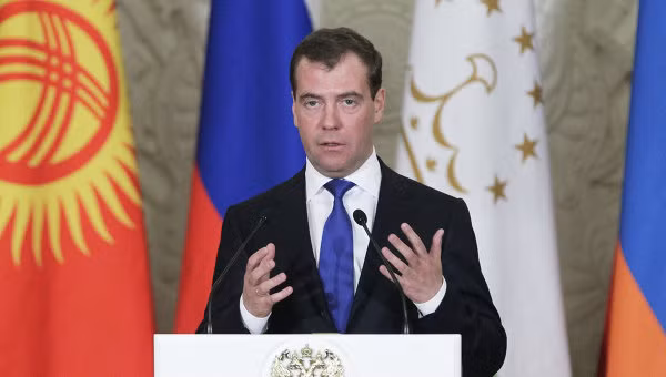 Tổng thống Nga Medvedev (ảnh RIA) Tổng thống Nga Medvedev (ảnh RIA)