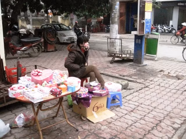 Kẹo ngọt và sô cô la không được chú ý nhiều