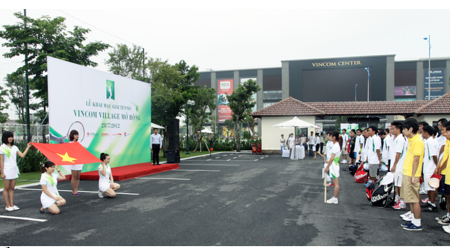 Lễ khai mạc Giải Tennis Vincom Village mở rộng Lễ khai mạc Giải Tennis Vincom Village mở rộng