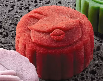 Hình ảnh bánh dẻo Angry Birds độc đáo ở Singapore: