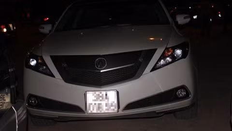 Xe hạng sang Acura ZDX mang biển kiểm soát Hà Tĩnh