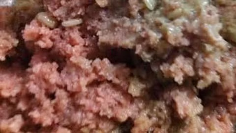 Bánh mì có dòi được phát hiện trong phần nhân patê (ảnh cơ quan chức năng cung cấp) Bánh mì có dòi được phát hiện trong phần nhân patê (ảnh cơ quan chức năng cung cấp)