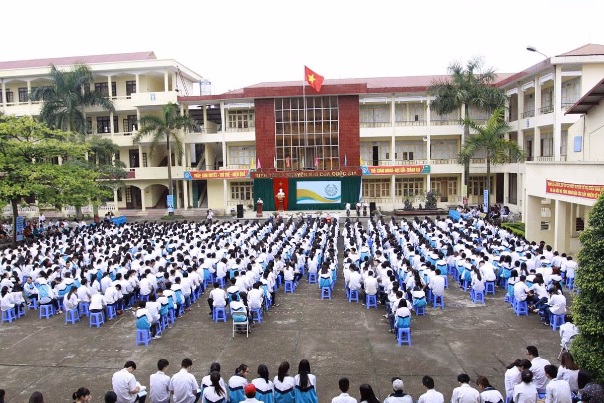 Trường trung học phổ thông Chuyên Thái Nguyên (Ảnh: Nhà trường)