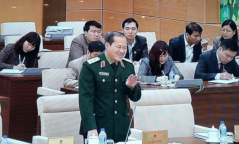 Trung tướng Bế Xuân Trường: "Khi chính sách, pháp luật của Nhà nước không đến được với đồng bào, đồng bào sống khó khăn, nhận thức thấp thì kẻ xấu, các thế lực thù địch sẽ lợi dụng". ảnh: Ngọc Quang.