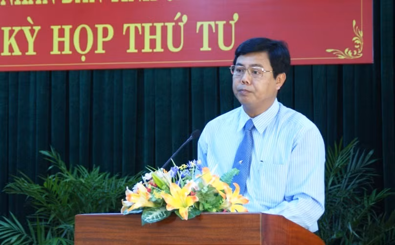 Ông Nguyễn Tiến Hải - Chủ tịch UBND tỉnh Cà Mau. ảnh: Cổng điện tử Cà Mau.