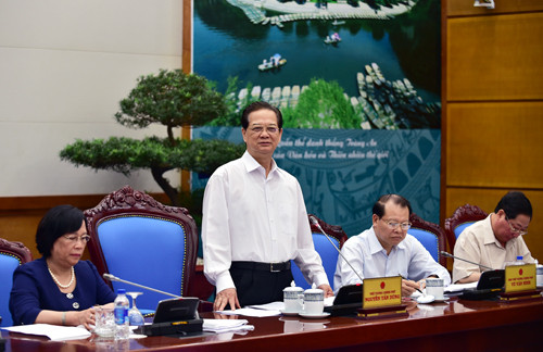 Thủ tướng yêu cầu sắp xếp lại các nông lâm trường cụ thể, không nói chung chung. ảnh: vgp.