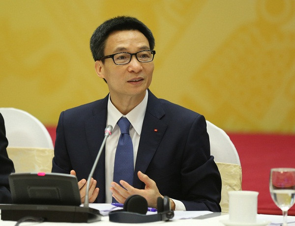 Phó Thủ tướng Vũ Đức Đam yêu cầu các bộ ngành phải tăng cường công tác quản lý, nâng cao chất lượng nước sạch phục vụ nhân dân. ảnh: vgp.