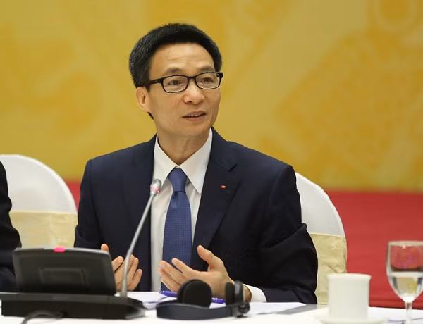 Phó Thủ tướng Vũ Đức Đam yêu cầu các bộ ngành phải tăng cường công tác quản lý, nâng cao chất lượng nước sạch phục vụ nhân dân. ảnh: vgp.