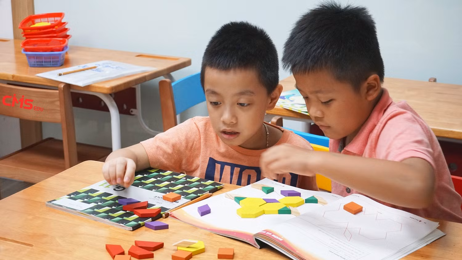 Dù ở độ tuổi nào, trẻ đều hứng thú với phương pháp học tập tại CMS EDU.