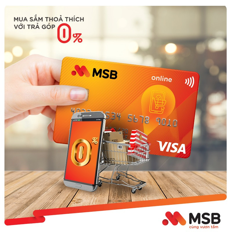 Mua sắm thỏa thích với trả góp 0 đồng.