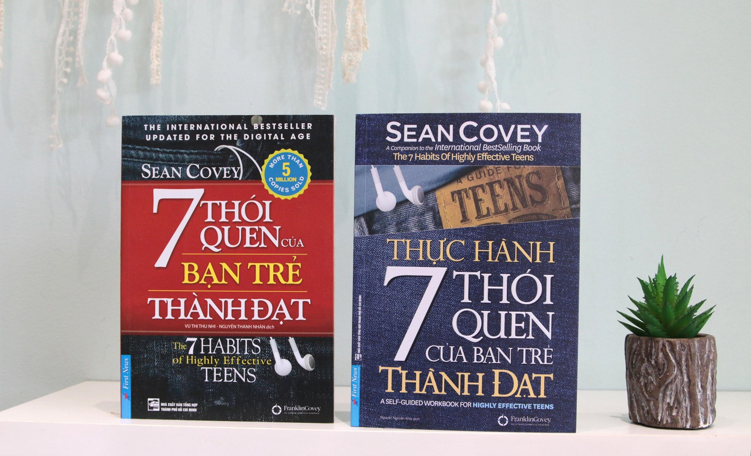 Cuốn sách 7 thói quen của bạn trẻ thành đạt.
