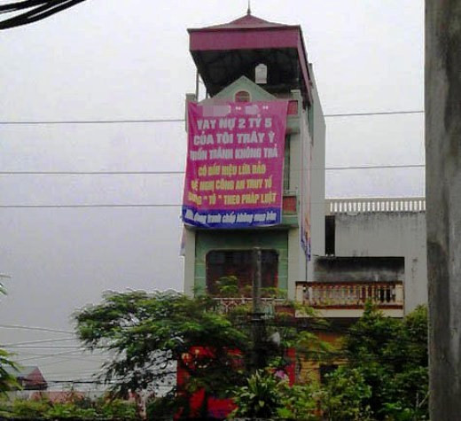 Dư luận xã hội TP Phủ Lý - Hà Nam đang hoang mang với những chiêu đòi nợ này