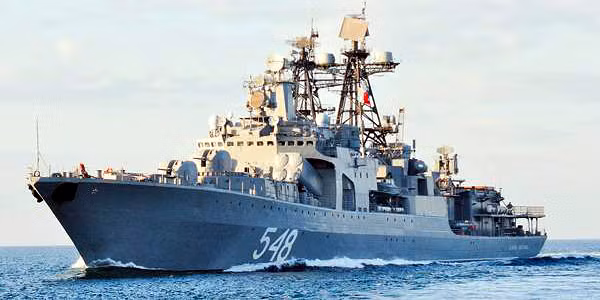 Khu trục hạm chống tàu ngầm Admiral Panteleyev của Nga đã ghé thăm Philippines tháng 2 năm nay