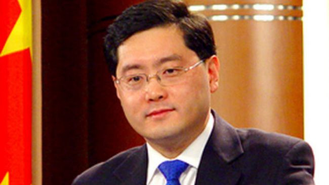 Tần Cương, người phát ngôn Bộ Ngoại giao Trung Quốc. Tần Cương, người phát ngôn Bộ Ngoại giao Trung Quốc.