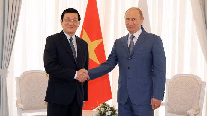 Chủ tịch nước Trương Tấn Sang và Tổng thống Nga Vladimir Putin. Chủ tịch nước Trương Tấn Sang và Tổng thống Nga Vladimir Putin.
