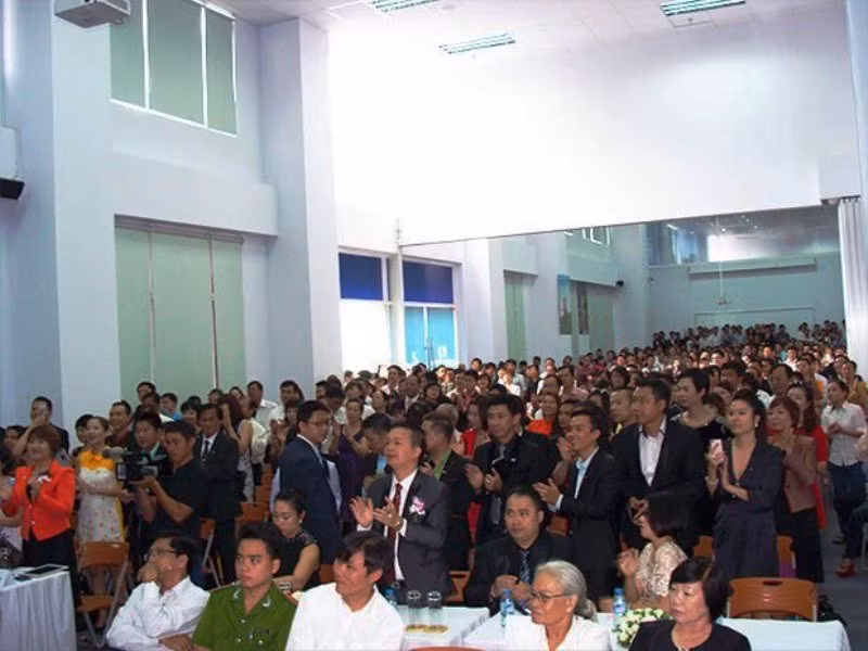 Một buổi hội thảo thu hút hàng nghìn người tham gia (ảnh nguồn internet) Một buổi hội thảo thu hút hàng nghìn người tham gia (ảnh nguồn internet)