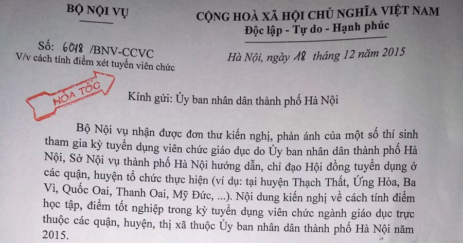 Đống Đa, Hà Nội: Nghị định cho tuyển người học khá, đánh trượt người học giỏi ảnh 5