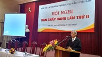 Chủ tịch Trần Hồng Quân phát biểu chỉ đạo hội nghị (ảnh: Xuân Trung).