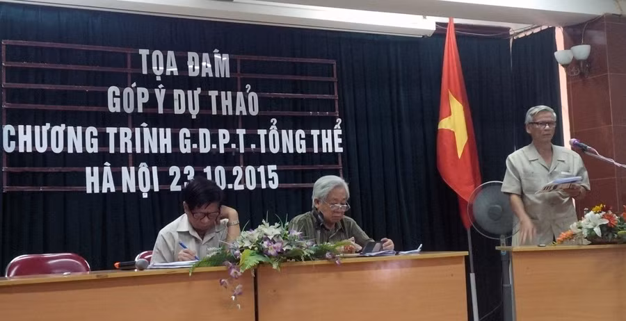 Các đại biểu trao đổi, góp ý tại buổi tọa đàm sáng nay. Ảnh Phương Thảo Các đại biểu trao đổi, góp ý tại buổi tọa đàm sáng nay. Ảnh Phương Thảo