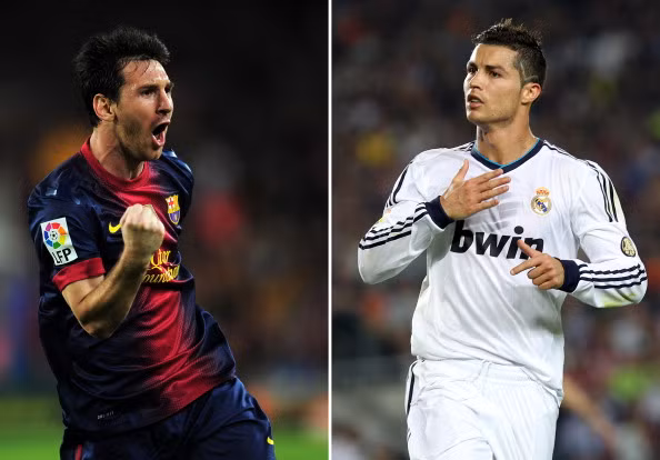 Messi và Ronaldo, hai ứng viên hàng đầu cho danh hiệu Quả bóng vàng FIFA 2012.