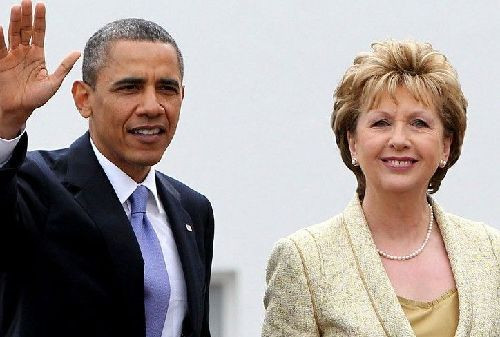 Mary Mcaleese - nữ Tổng thống đầu tiên đến từ Bắc Ireland
