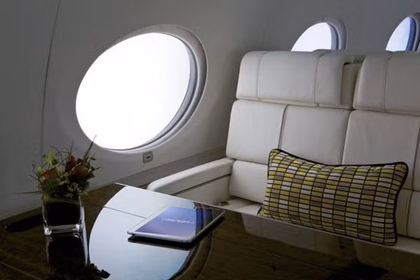 Giống như bất kỳ những chiếc máy bay tư nhân khác, G650 có nội thất sang trọng.